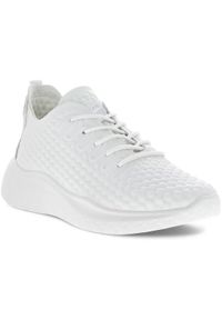 ecco - Adidasy ECCO Therap, Kobiety. Kolor: biały. Materiał: materiał, syntetyk