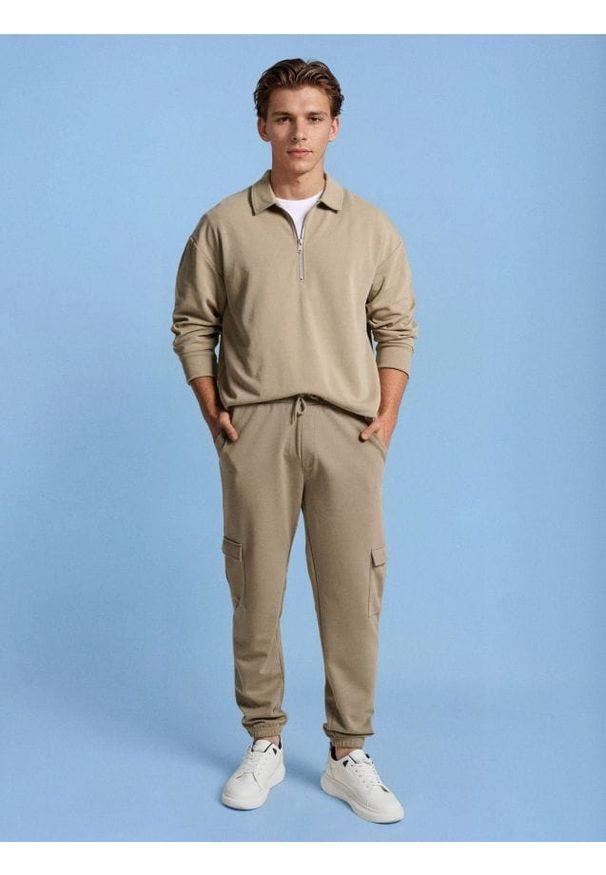 Sinsay - Spodnie jogger cargo - Inny