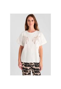 LE TEMPS DES CERISES - Koszulka damska Le Temps des cerises Istan. Kolor: czarny, wielokolorowy, biały #1