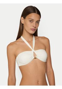 Guess Góra od bikini E6GJ15 KF590 Biały. Kolor: biały. Materiał: syntetyk #1