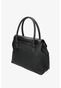Nobo - Czarna torebka kuferek z rączkami nobo nbag-l1640-c020. Kolor: czarny #1