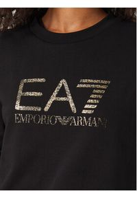 EA7 Emporio Armani Bluza 7W001366 AF12473 MC004 Czarny Regular Fit. Kolor: czarny. Materiał: bawełna #2