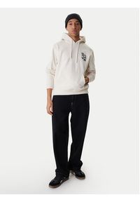 RVCA Bluza All Seeing Hoodie EVYSF00133 Beżowy Regular Fit. Kolor: beżowy. Materiał: bawełna #5