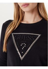 Guess Sweter W5YR23 Z2NQ2 Czarny Regular Fit. Kolor: czarny. Materiał: wiskoza #5