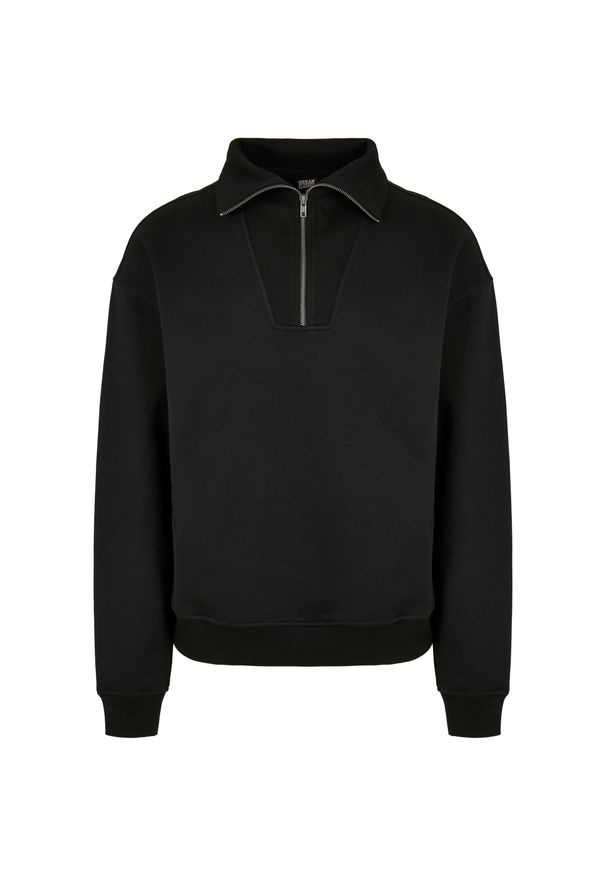 Pulower Urban Classics big troyer. Typ kołnierza: typu troyer. Kolor: czarny