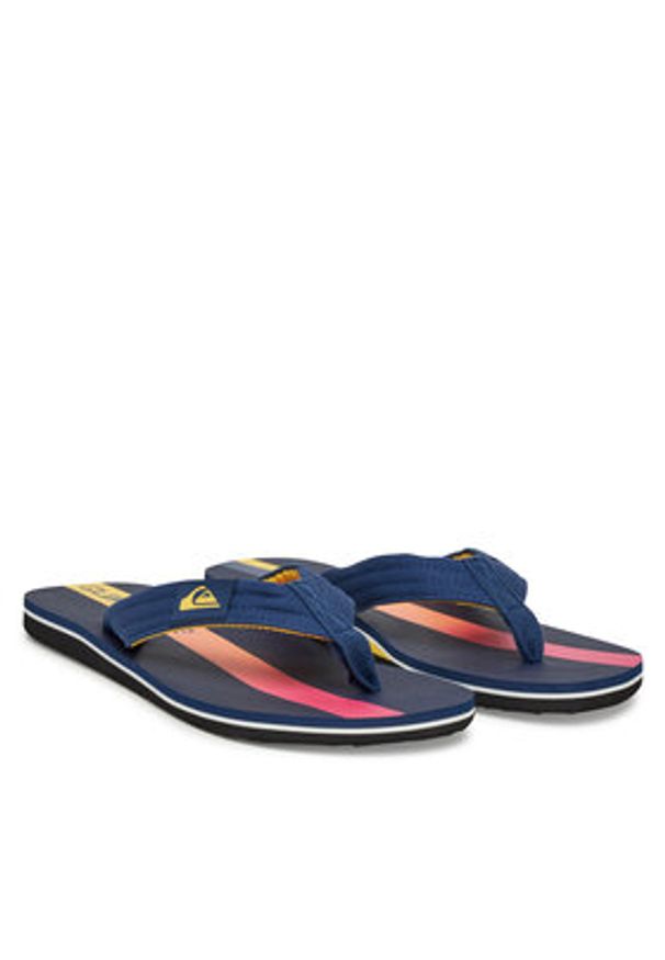 Quiksilver Japonki AQYL101339 Granatowy. Kolor: niebieski. Materiał: materiał