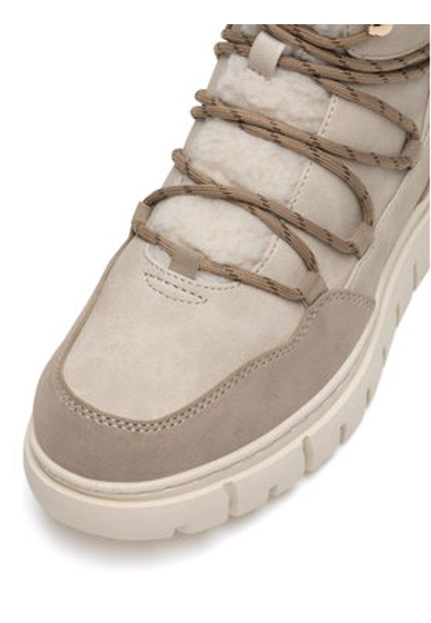 Mustang Trzewiki 1502-602 Beżowy. Kolor: beżowy. Materiał: materiał