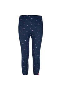ZEAGLE - Glemo legginsy dziewczęce Bafett 164 – 100% bawełna, motyw ptaki. Okazja: na co dzień. Kolor: fioletowy. Materiał: bawełna. Wzór: nadruk. Styl: casual #1