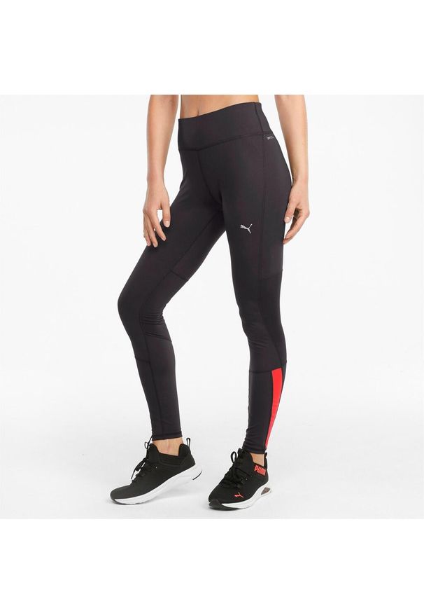 Legginsy treningowe damskie Puma Run Favorite Reg Rise Full Tight. Kolor: czarny. Sport: bieganie