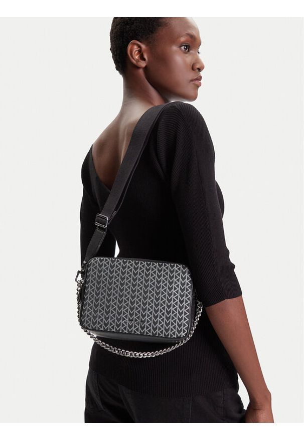 MICHAEL Michael Kors Torebka 32T5SYTC6O Czarny. Kolor: czarny. Materiał: skórzane