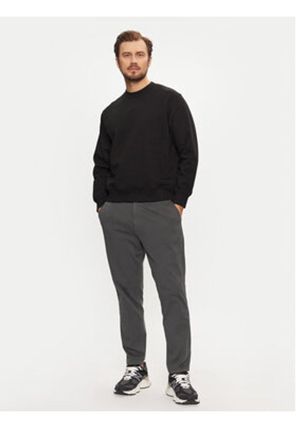 Jack & Jones - Jack&Jones Bluza Urban Edge 12259945 Czarny Loose Fit. Kolor: czarny. Materiał: bawełna, syntetyk
