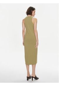 Weekend Max Mara Sukienka codzienna Astoria 2415321022 Zielony Slim Fit. Okazja: na co dzień. Kolor: zielony. Materiał: wiskoza. Typ sukienki: proste. Styl: casual #4