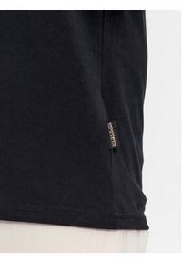Napapijri T-Shirt S-Canada NP0A4HQM Czarny Regular Fit. Kolor: czarny. Materiał: bawełna