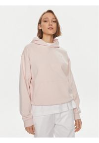 New Balance Bluza WT41537 Różowy Relaxed Fit. Kolor: różowy. Materiał: bawełna