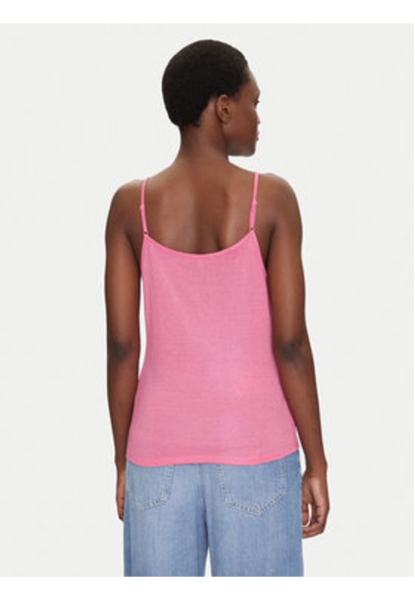 Morgan Top 251-BAMBINO M Różowy Regular Fit. Kolor: różowy. Materiał: syntetyk