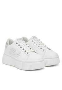Karl Lagerfeld - KARL LAGERFELD Sneakersy KL42311A Biały. Kolor: biały. Materiał: skóra #3