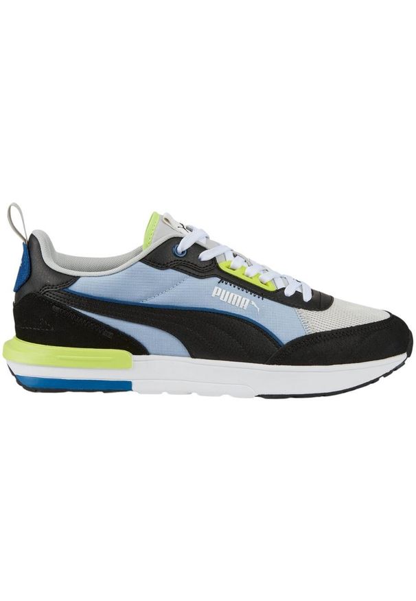 Buty do chodzenia męskie Puma R22. Kolor: czarny, zielony, niebieski, wielokolorowy. Sport: turystyka piesza