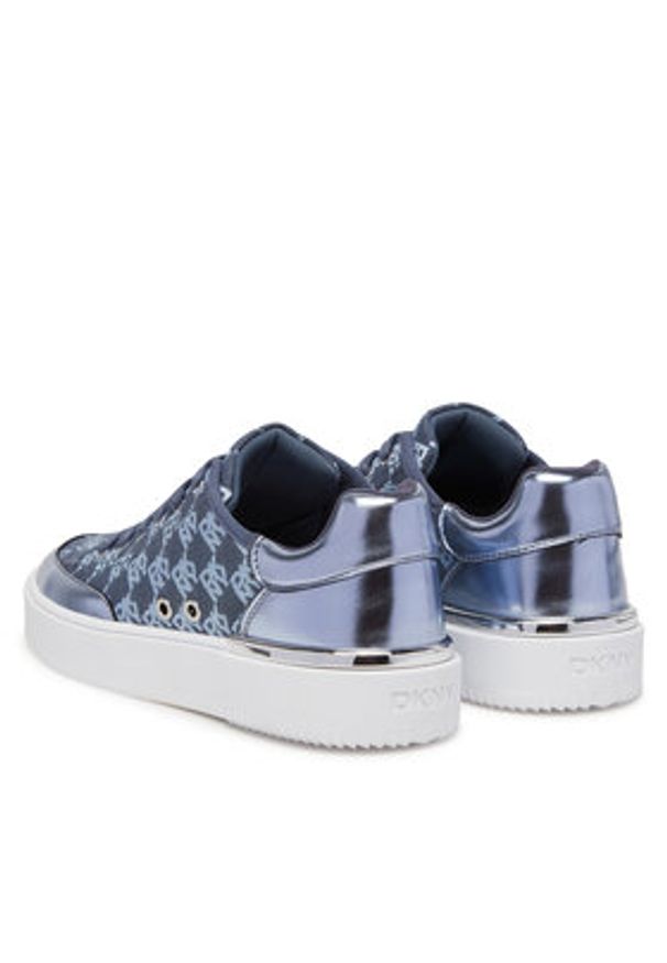 DKNY Sneakersy Bradley K1532595 Niebieski. Kolor: niebieski. Materiał: materiał