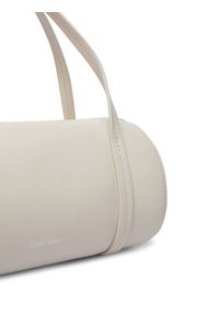 Calvin Klein Torebka Foil Logo Small Duffle Bag LV04F3663G Kremowy. Kolor: kremowy. Materiał: skórzane #4