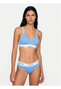Calvin Klein Underwear Biustonosz braletka LV00QF8504 Niebieski. Kolor: niebieski. Materiał: bawełna #4