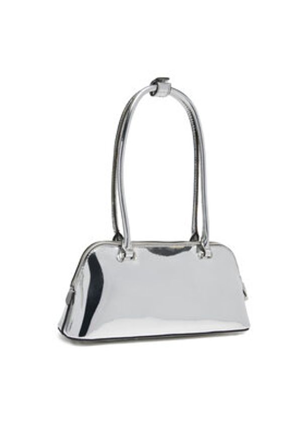 Guess Torebka HWMY94 96080 Srebrny. Kolor: srebrny. Materiał: skórzane