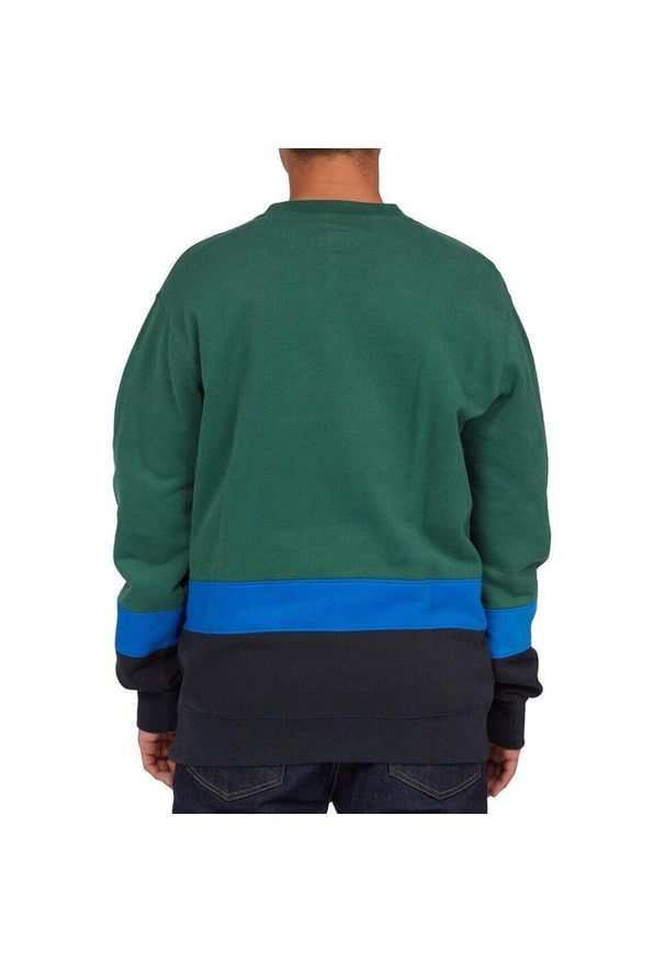 Bluza DC Shoes Downing, Mężczyźni. Kolor: zielony. Materiał: bawełna, materiał