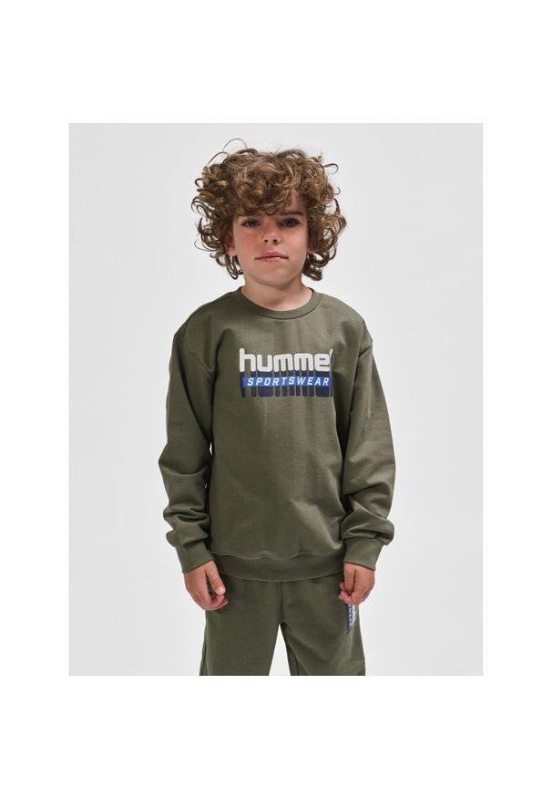Bluza dziecięca Hummel Tukas. Kolor: brązowy