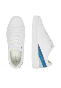 Roxy Sneakersy V12-903 Biały. Kolor: biały. Materiał: skóra #4