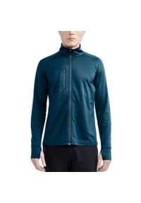 Lekka bluza dresowa Craft Adv Explore. Kolor: niebieski. Materiał: dresówka #1