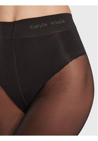 Calvin Klein Rajstopy Damskie 701218755 Czarny. Kolor: czarny. Materiał: materiał