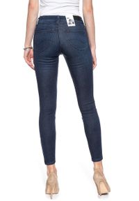 Lee - SPODNIE DAMSKIE LEE SCARLETT CROPPED POLISHED INDIGO L30CRKKD 112106385 #10
