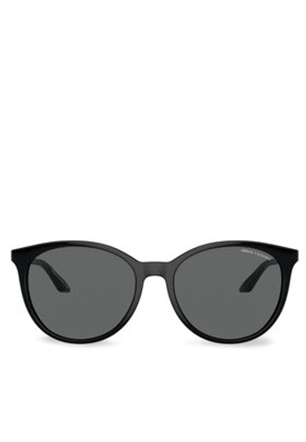 Armani Exchange Okulary przeciwsłoneczne 0AX4140S Czarny. Kolor: czarny