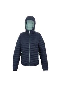Regatta - Kurtka Ocieplana Damska Hurden. Kolor: niebieski. Materiał: puch. Sport: turystyka piesza #1