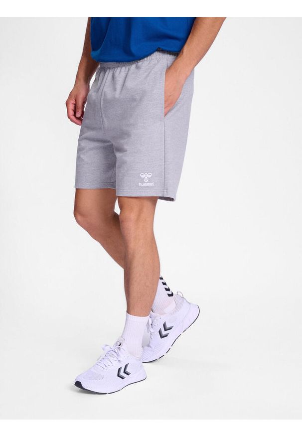 Hummel - Spodenki hmlGO 2.0 SWEATSHORTS. Kolor: szary