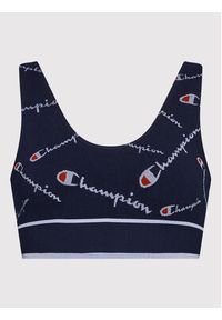 Champion Biustonosz top Fashi CH0009LL Granatowy. Kolor: niebieski. Materiał: bawełna