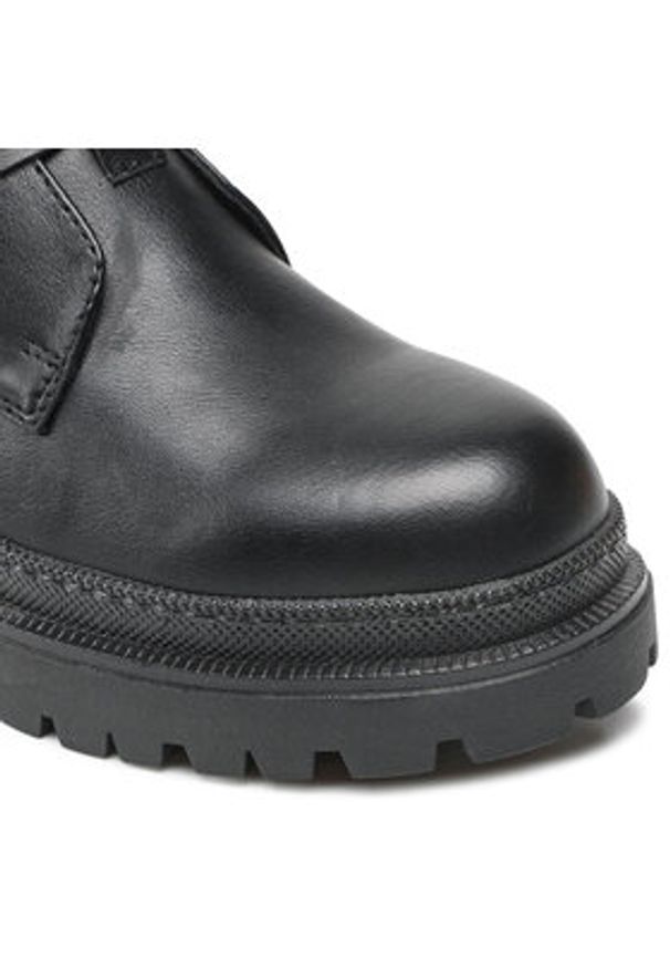 DeeZee Botki WS5680-14 Czarny. Kolor: czarny. Materiał: skóra