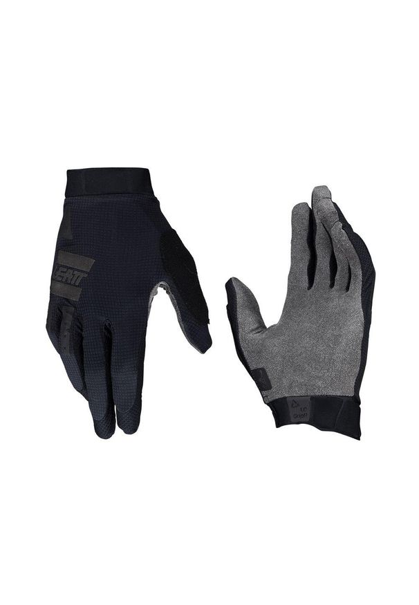 Rękawice rowerowe dziecięce LEATT Glove MTB 1.0 GripR Junior. Kolor: czarny