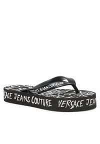 Versace Jeans Couture Japonki 74VA3SQ8 ZS624 Czarny. Kolor: czarny