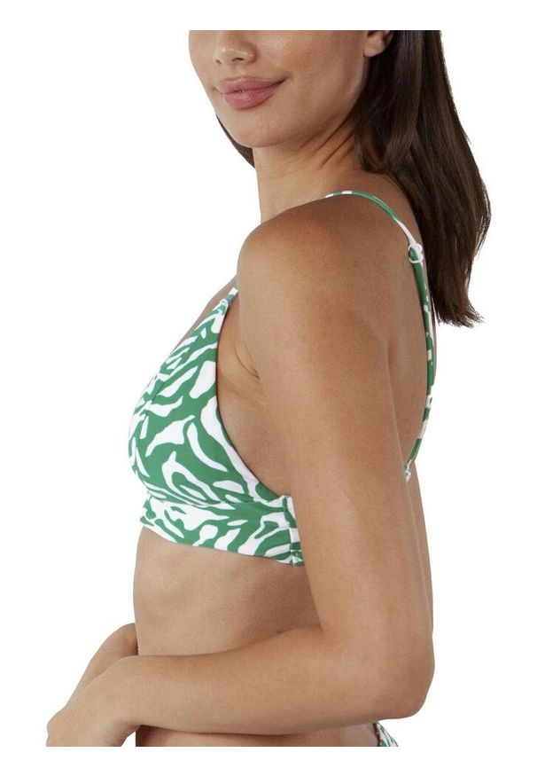 Bikini top damskie Barts Sula Bralette. Kolor: biały, zielony, wielokolorowy
