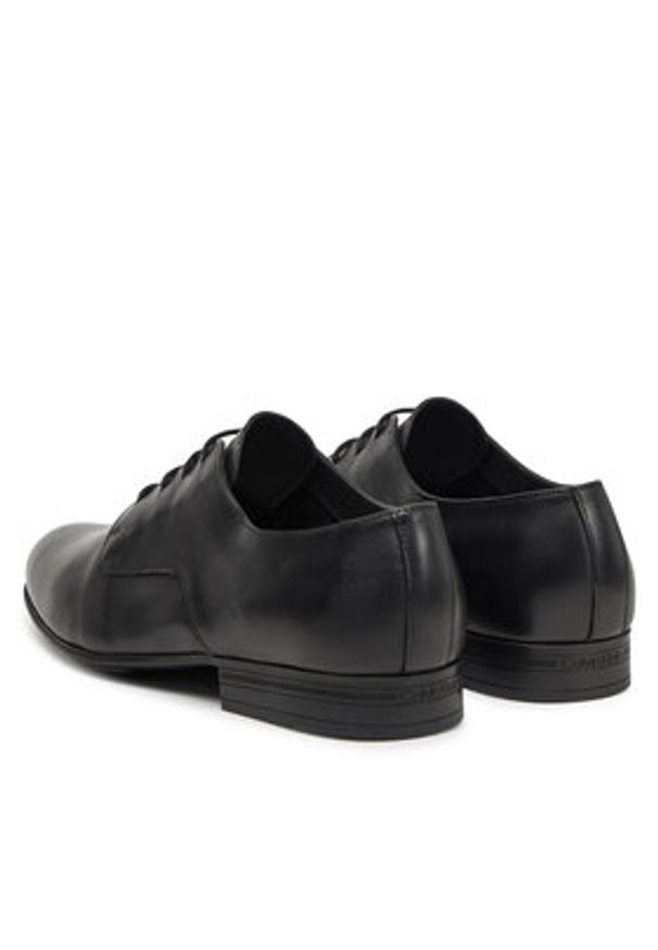 Calvin Klein Półbuty Almond Derby HM0HM01705 Czarny. Kolor: czarny. Materiał: skóra