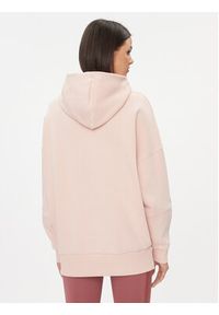 Reebok Bluza Lux IL2104 Różowy Oversize. Kolor: różowy. Materiał: syntetyk, bawełna #3
