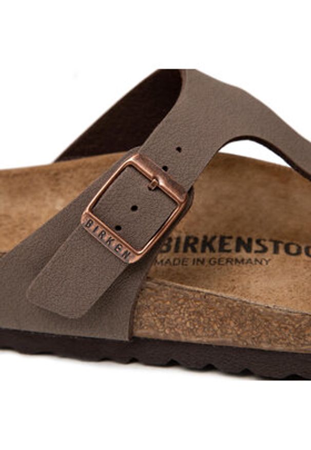 Birkenstock Japonki Gizeh 0043751 Brązowy. Kolor: brązowy