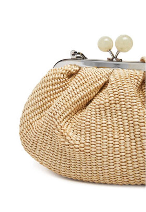 Weekend Max Mara Torebka Palmas 2515511095650 Beżowy. Kolor: beżowy