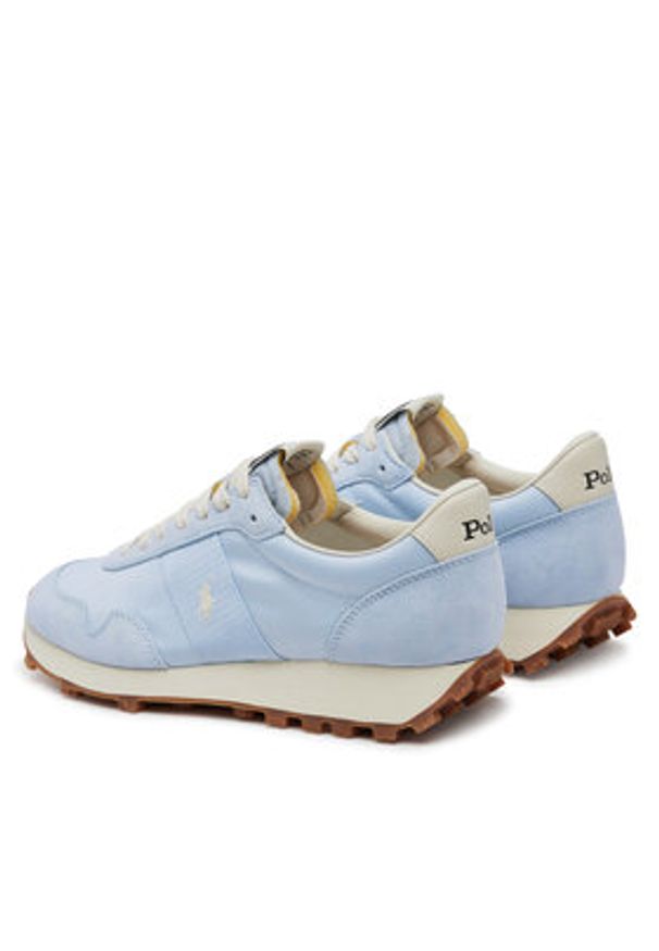 Polo Ralph Lauren Sneakersy Prl Trail125 804956697001 Niebieski. Kolor: niebieski. Materiał: zamsz, skóra