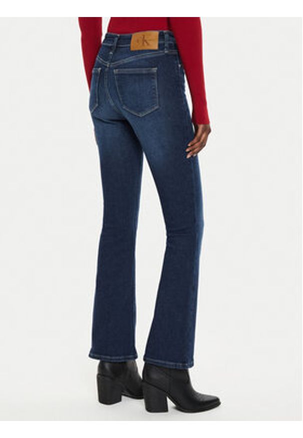 Calvin Klein Jeans Jeansy J20J223993 Granatowy Skinny Fit. Kolor: niebieski