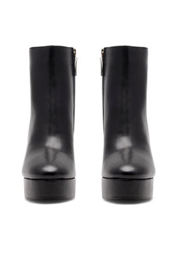 Gino Rossi Botki BOLLATE-111149 Czarny. Kolor: czarny. Materiał: skóra