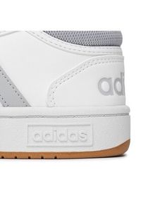 Adidas - adidas Sneakersy Hoops 3.0 Mid Lifestyle Basketball Classic Vintage Shoes IG5568 Biały. Kolor: biały. Sport: koszykówka #3