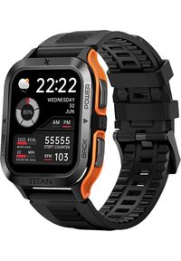Smartwatch Maxcom FW67 Titan Pro Czarny (MAXCOMFW67ORA). Rodzaj zegarka: smartwatch. Kolor: czarny