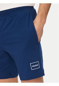 Hugo - HUGO Szorty sportowe Laze 50525247 Granatowy Regular Fit. Kolor: niebieski. Materiał: bawełna. Styl: sportowy #5