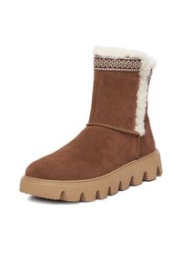 Rieker Śniegowce CEO-W2075-20 Brązowy. Kolor: brązowy. Materiał: skóra, zamsz #3